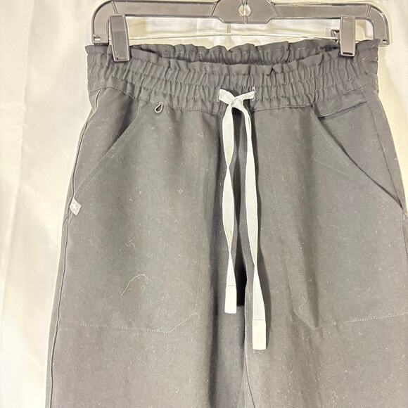 FIGS Tansen Jogger Scrub Pants Black XS | Women’s Modern Fit Medical Uniform - Picture 5 of 7